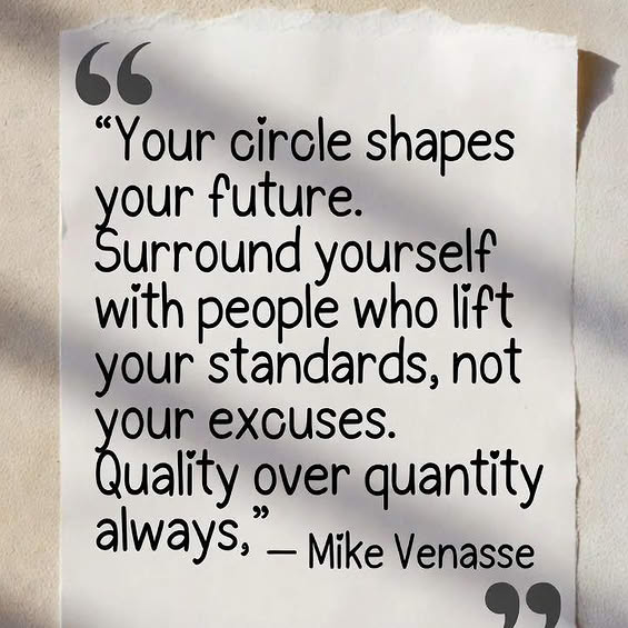 Your circle shapes your future